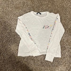 A&F Logo long-sleeve tee - XS